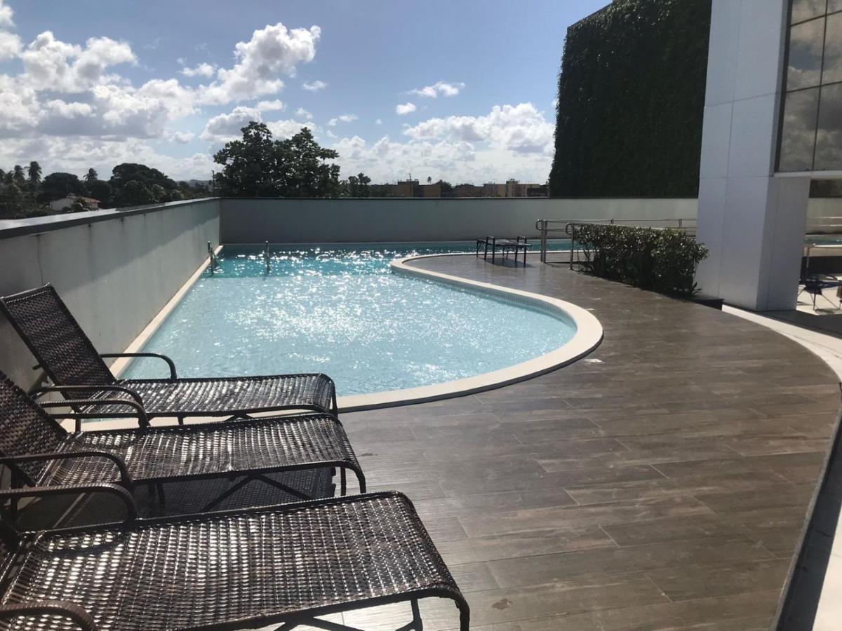 累西腓Flat Beira Mar Barra De Jangada Andar Alto Jaboatao公寓 外观 照片